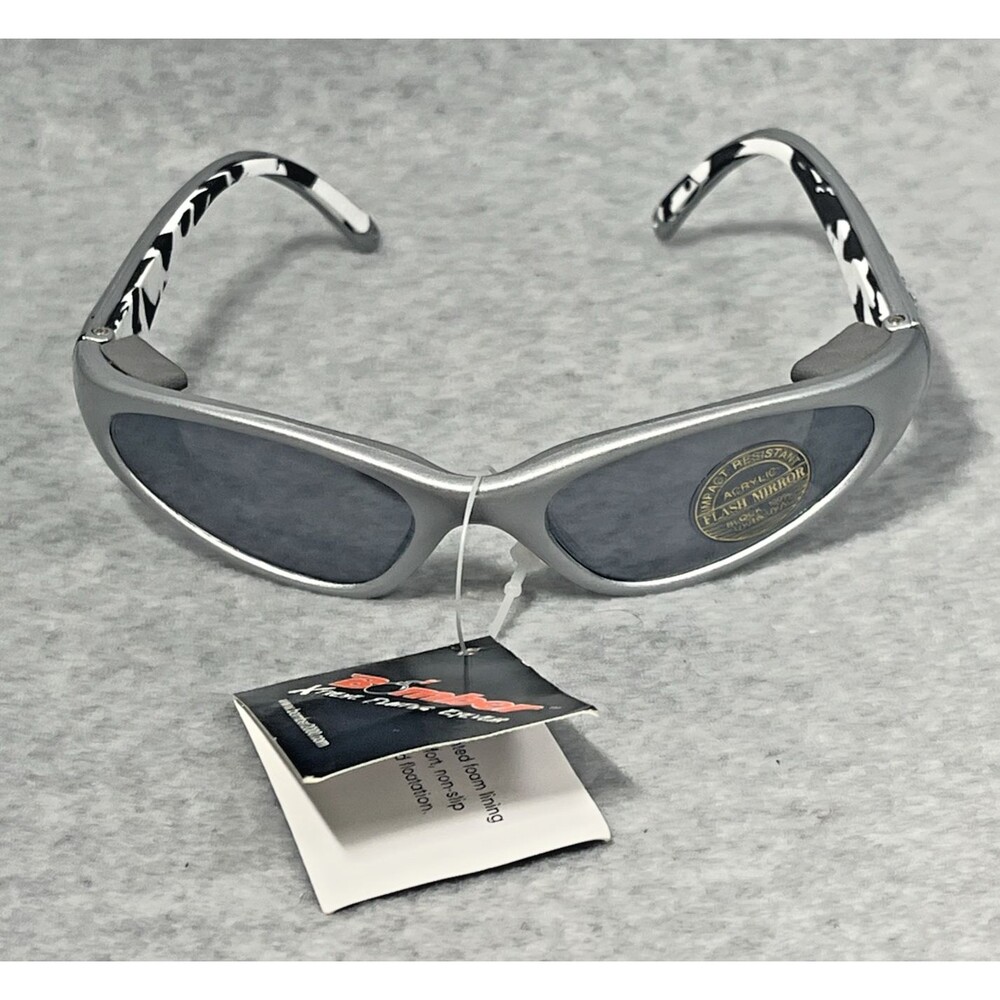 Bomber Eyewear K-Bomb‎ Floating Kids Sunglasses UVB UVA Silver Mirror Lens READ